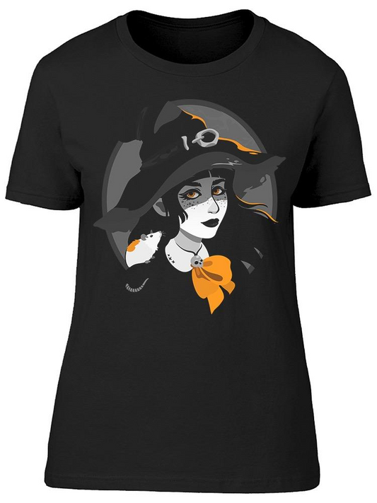 Gothic Witch Hat Tee Women's -Image by Shutterstock