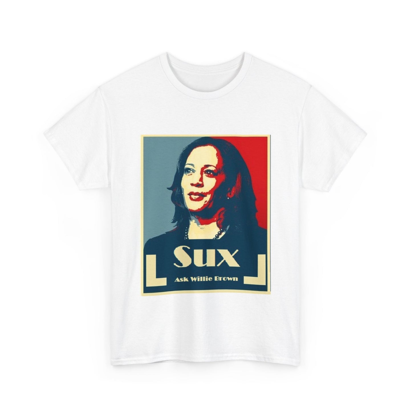 Kamala Harris Sux Unisex Heavy Cotton Tee