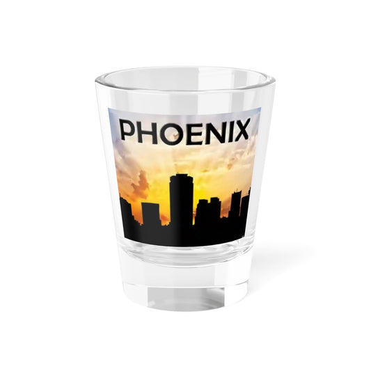 Phoenix Skyline Shot Glass, 1.5oz