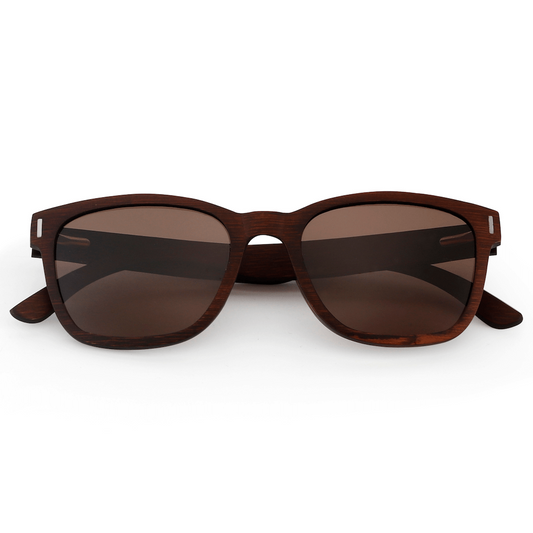 Ultimate - Brown Bamboo Frame Sunglasses
