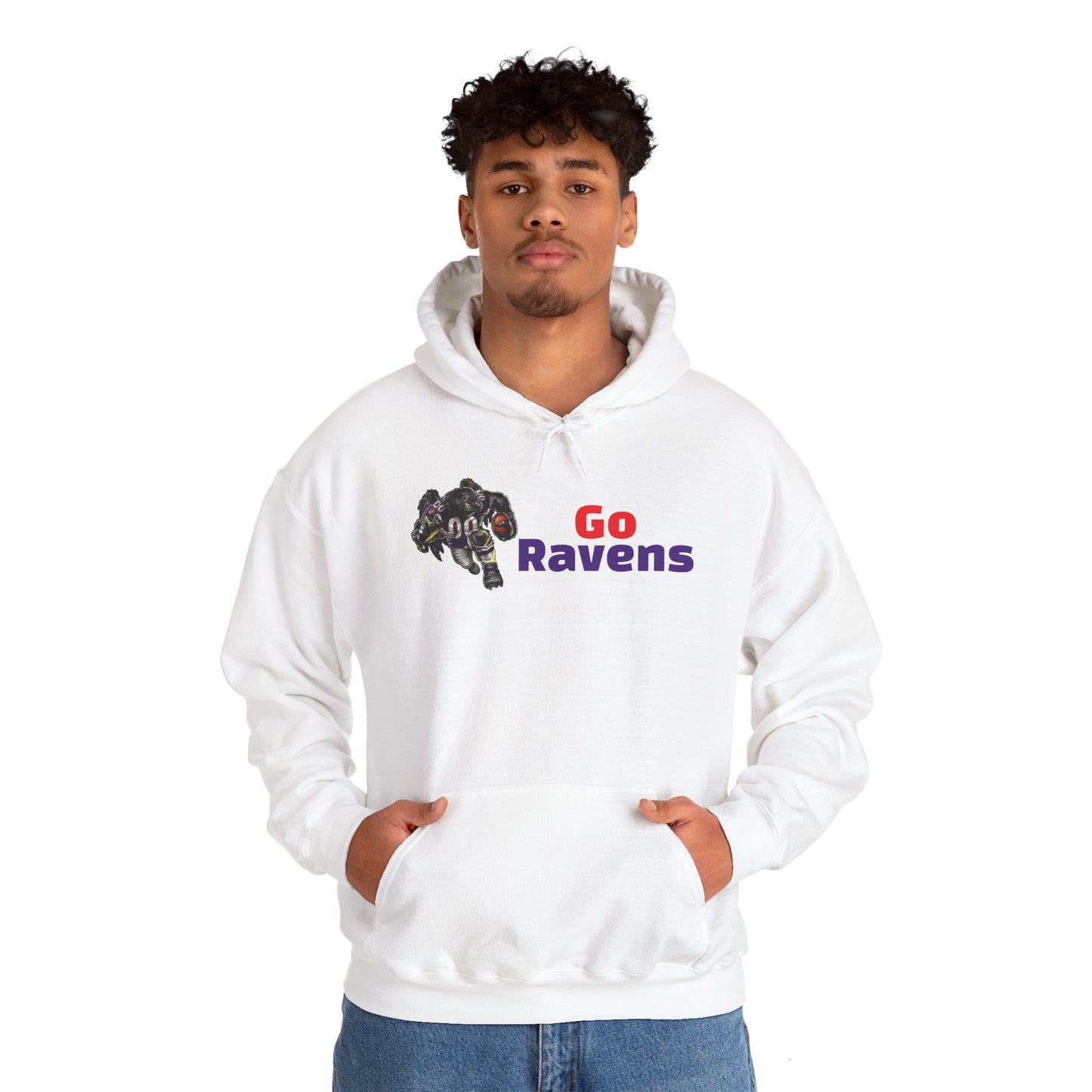 Baltimore Go Ravens Hoodie - Unisex Heavy Blend™