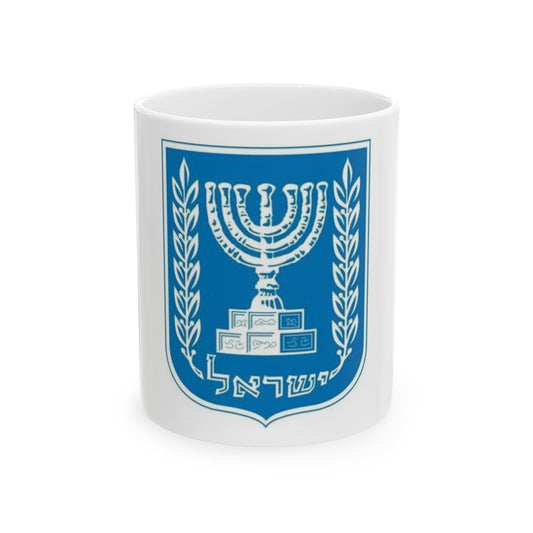 Emblem Of Israel 11 Oz. Ceramic Mug