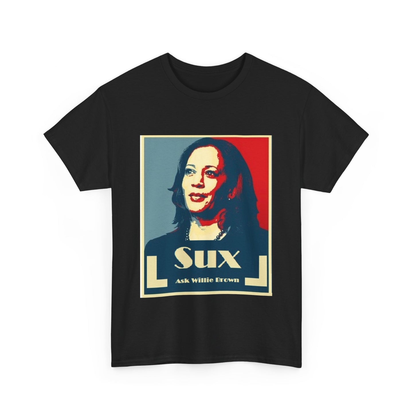 Kamala Harris Sux Unisex Heavy Cotton Tee