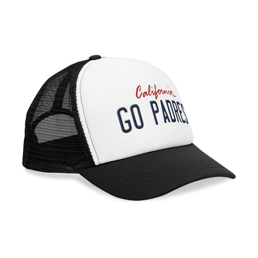 Side View Go Padres Mesh Cap