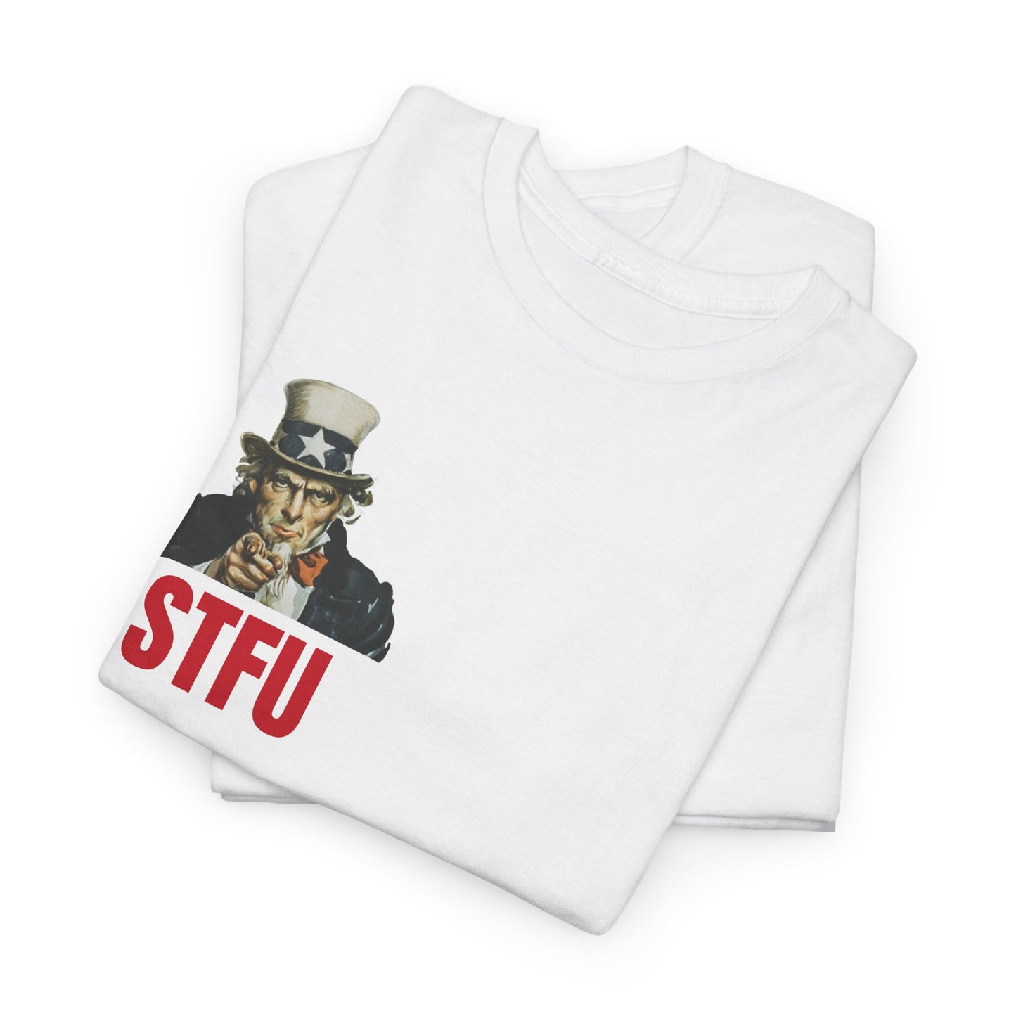 Uncle Sam STFU Unisex Heavy Cotton Tee