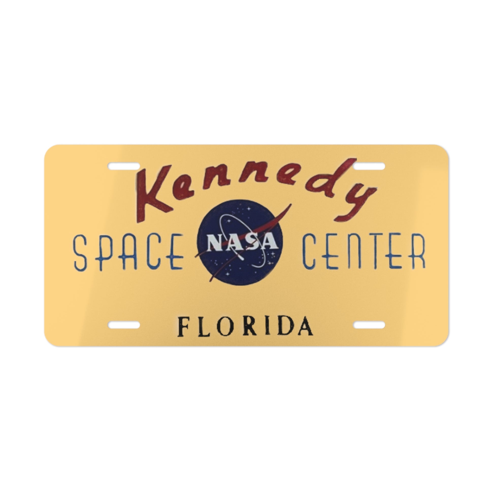NASA Kennedy Space Center License Plate Replica – Inundatio.com