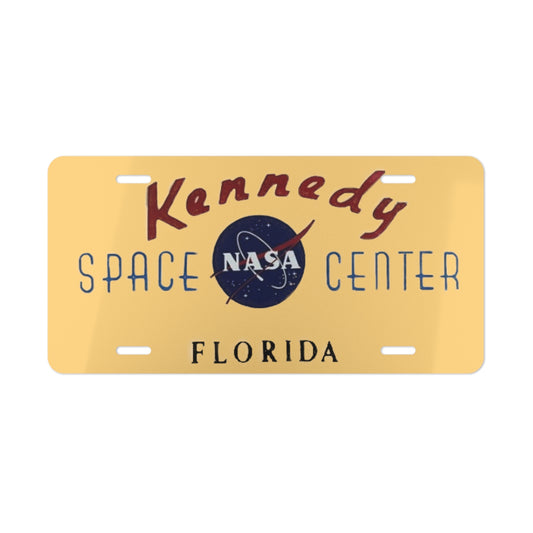 NASA Kennedy Space Center License Plate Replica