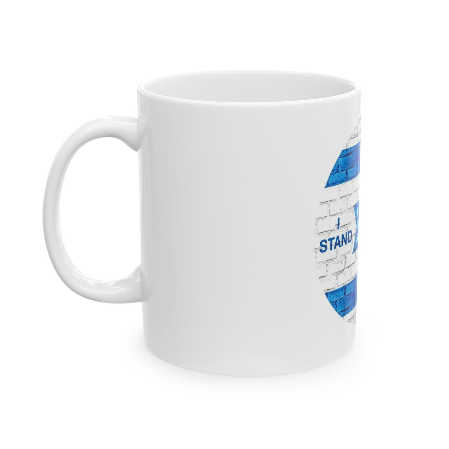 I Stand With Israel 11 Oz. Ceramic Mug