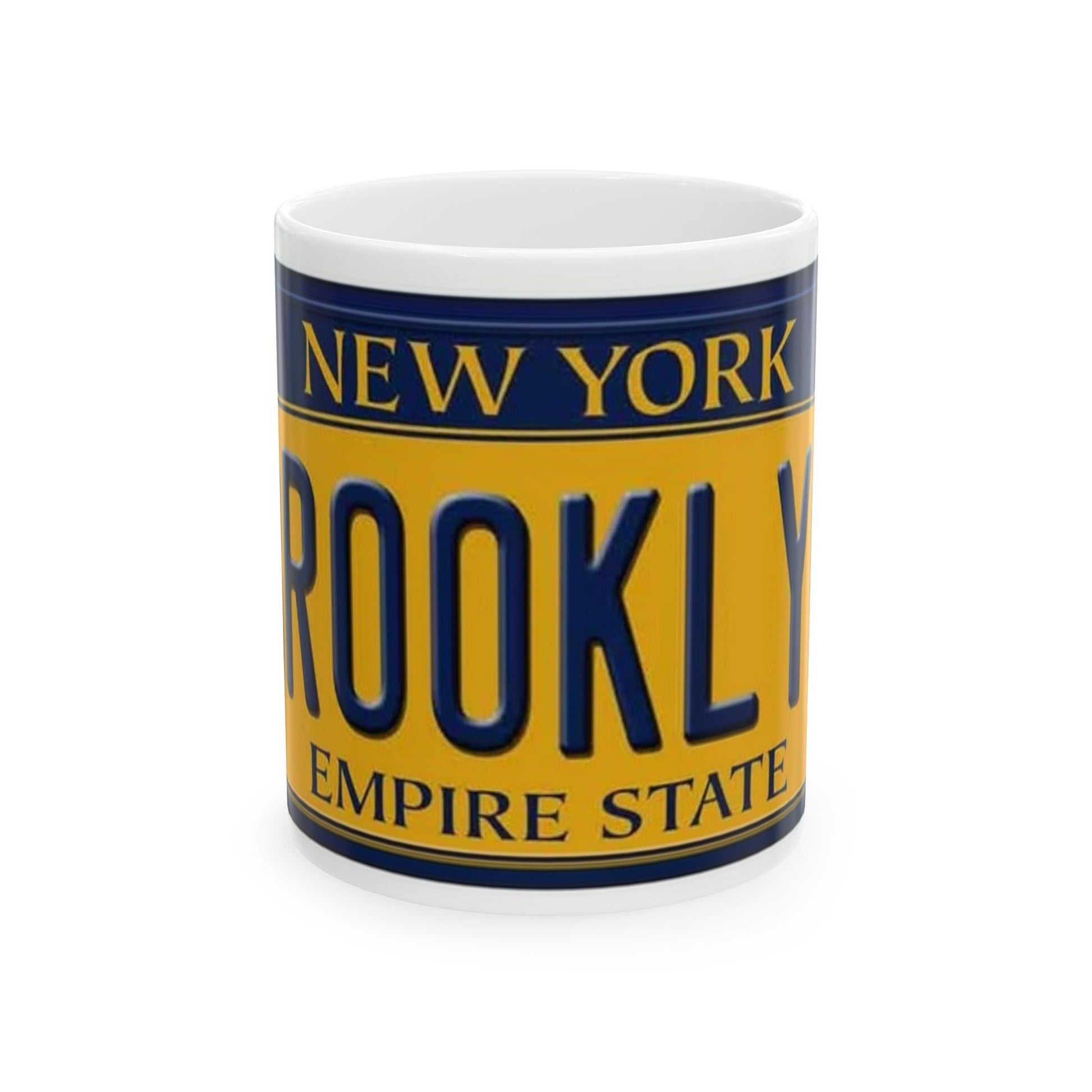 Brooklyn New York Retro Style Ceramic Mug