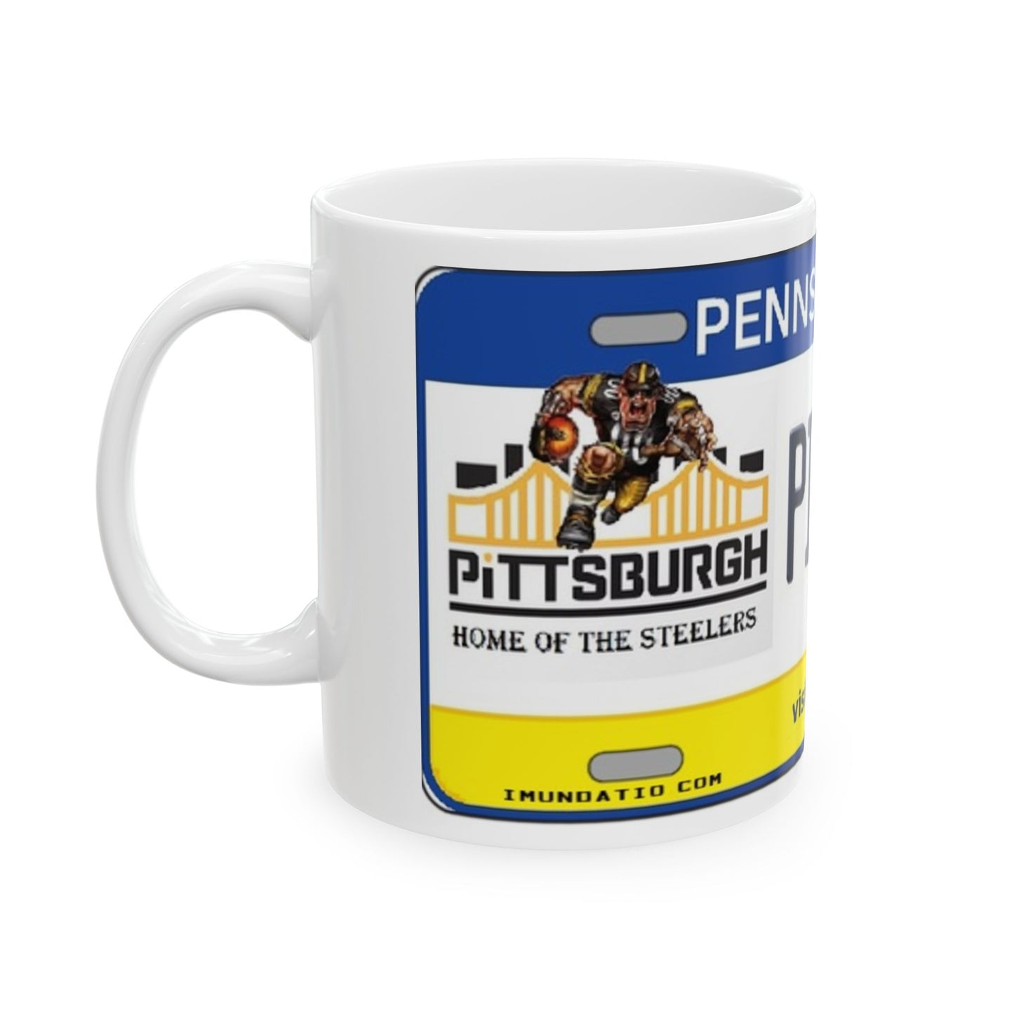 Pittsburgh Home Of The Steelers Ceramic Mug