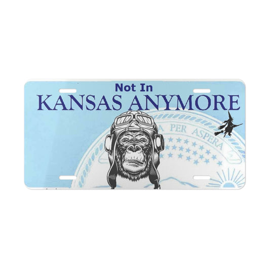 You're Not In Kansas Anymore Vanity License Plate