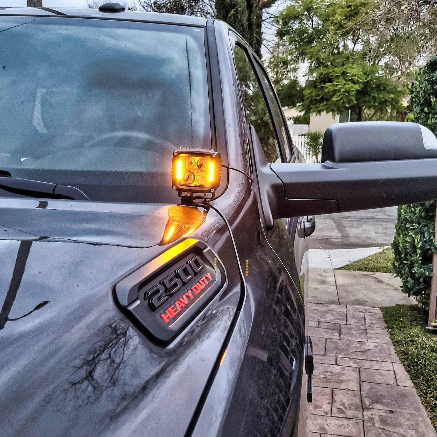 2019-2024 RAM 2500/3500 Hood Mount/Ditch Lights