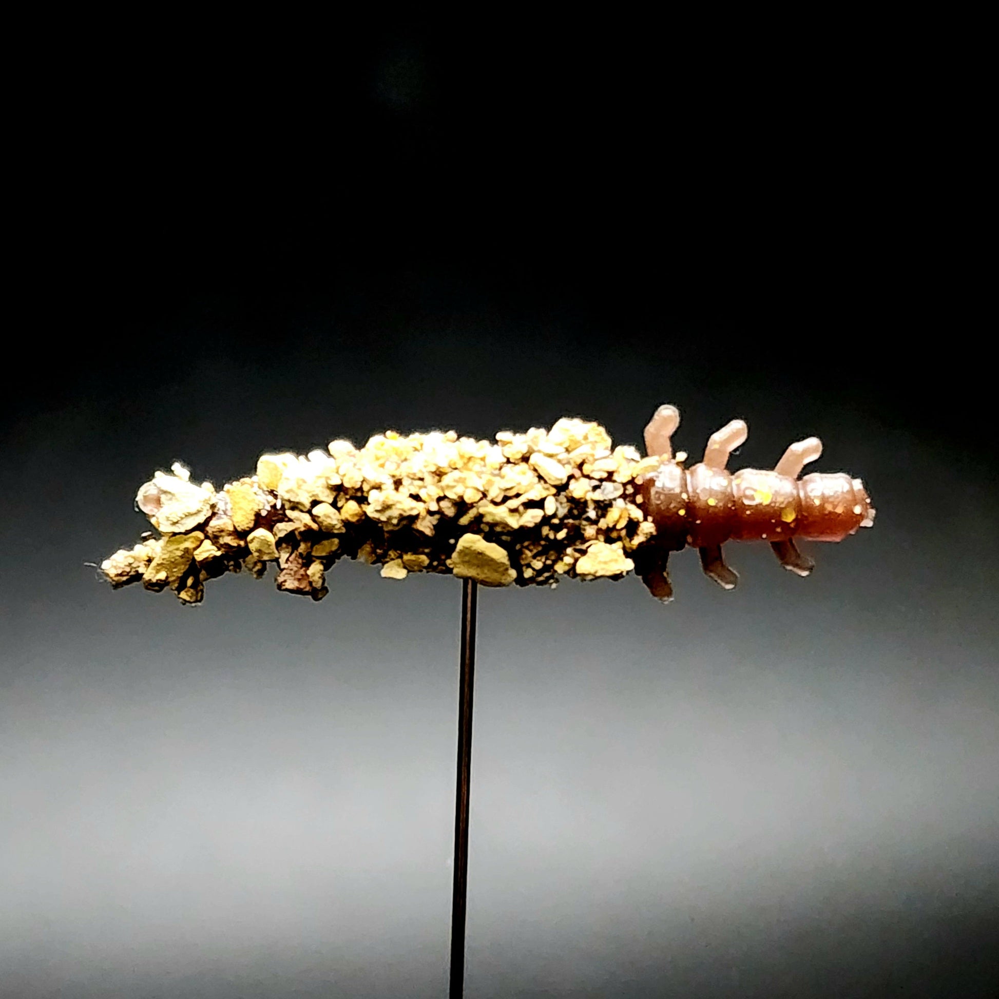 Realistic Caddis Fly Larvae Fishing Lure