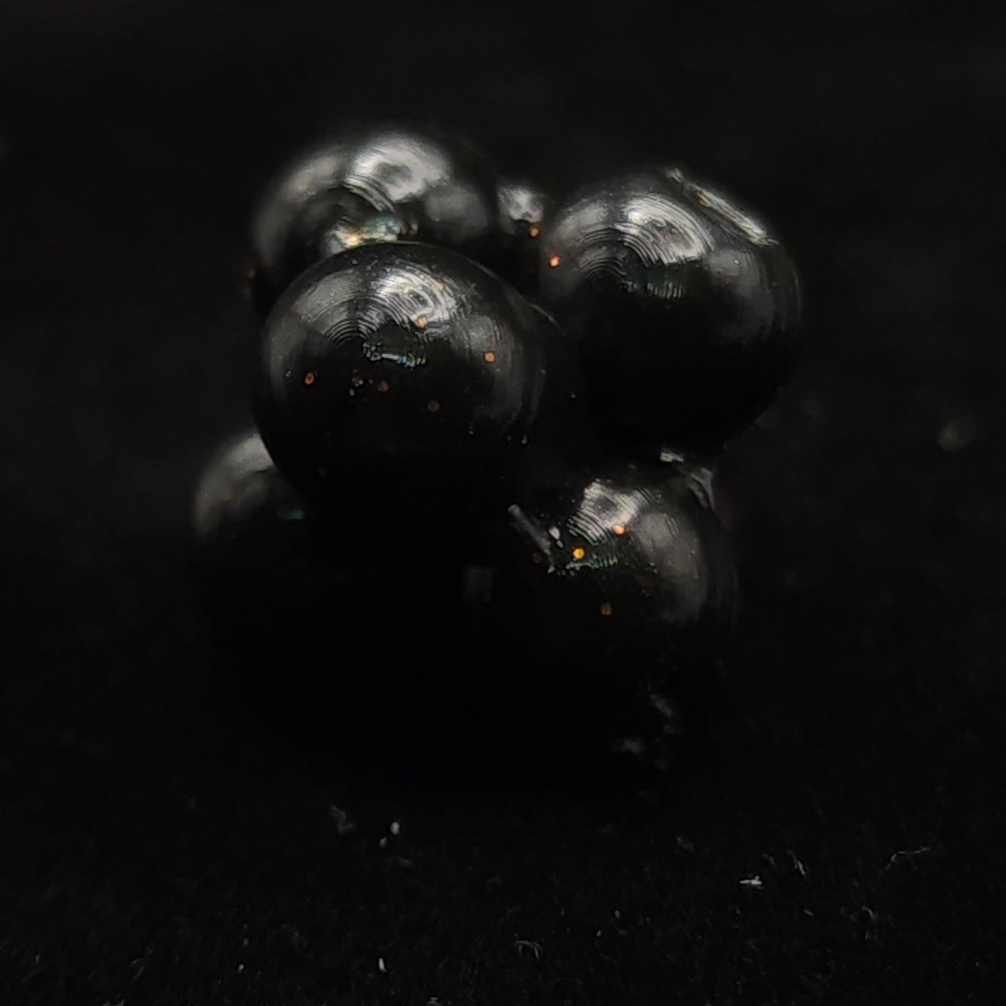 Black Salmon Egg Cluster Fishing Lure