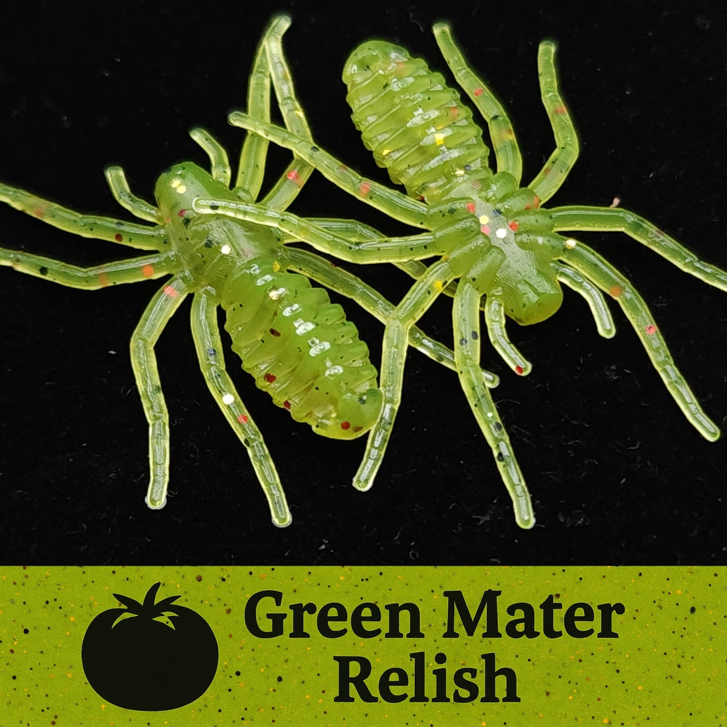 1" Micro Spider Bait "The Writing Spider"