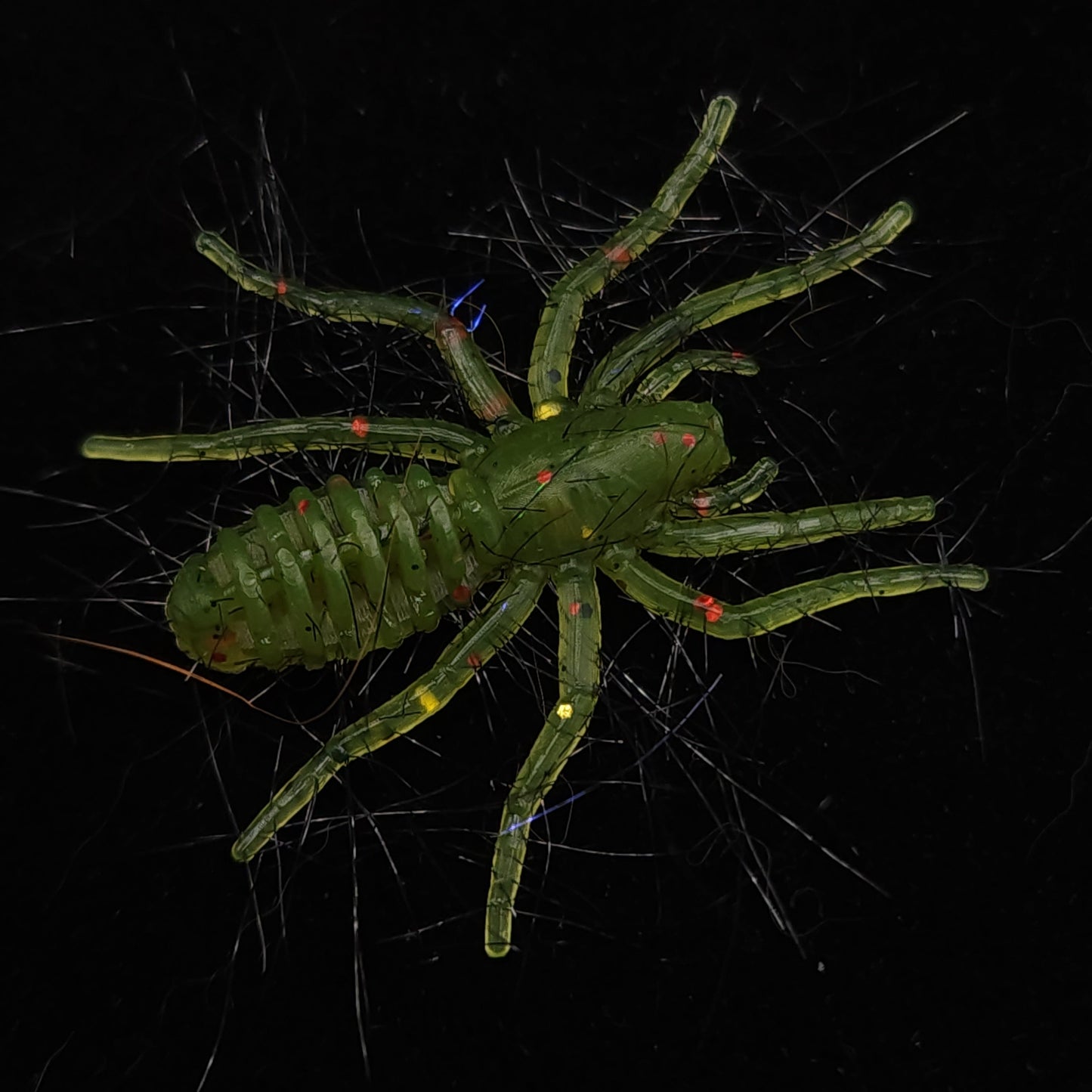 Green Spider Fishing Lure