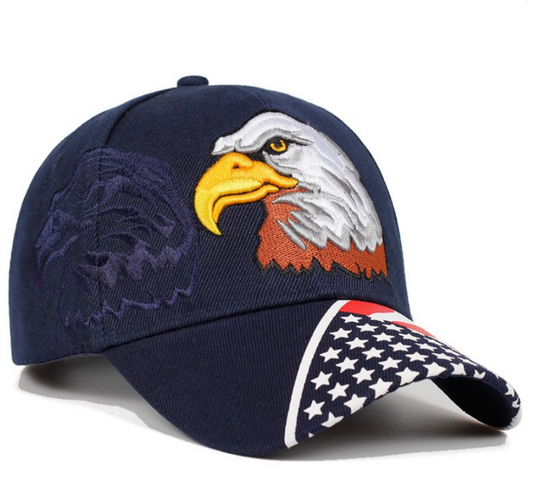 Eagle series embroidered baseball cap