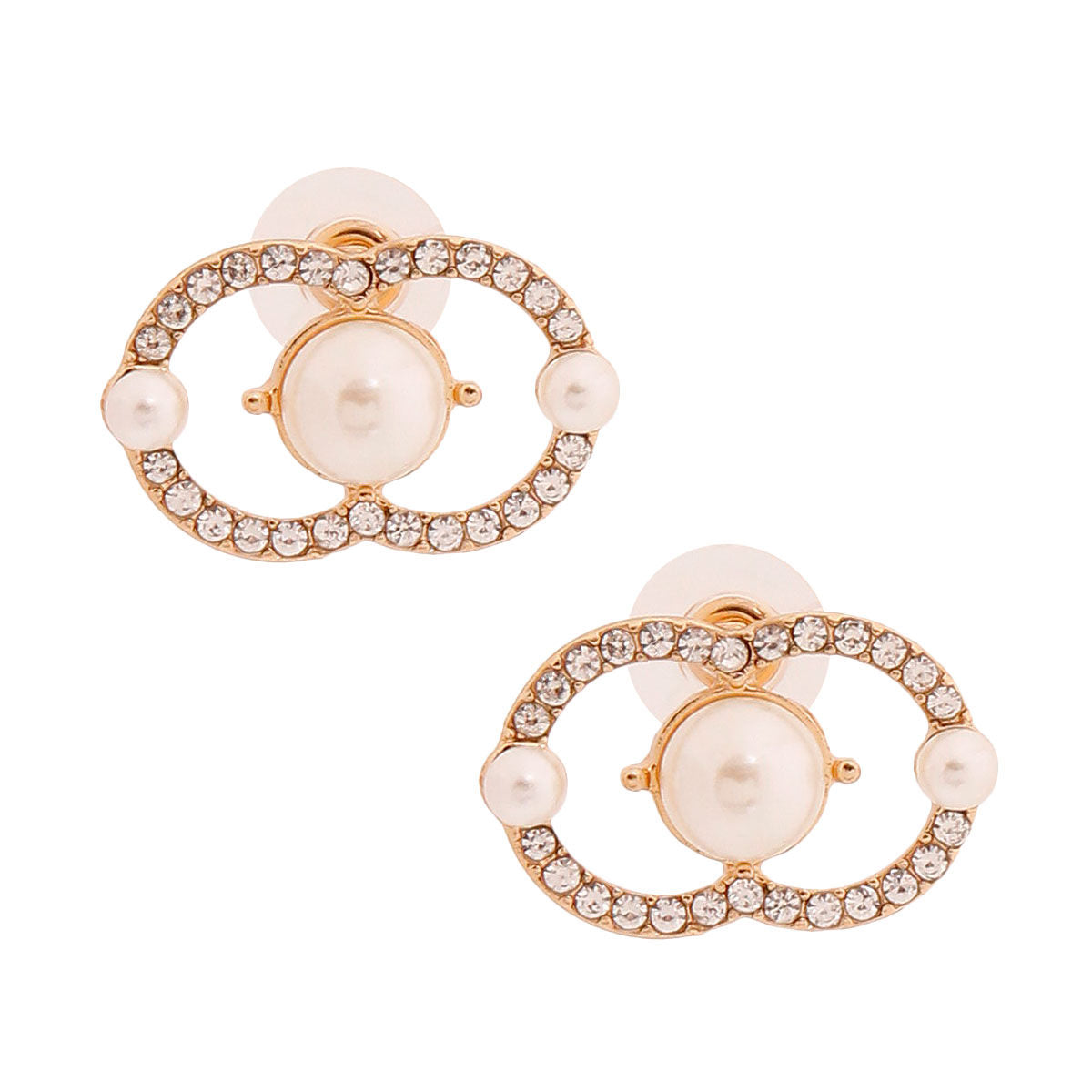 Pearl Perfection: Logo Studs