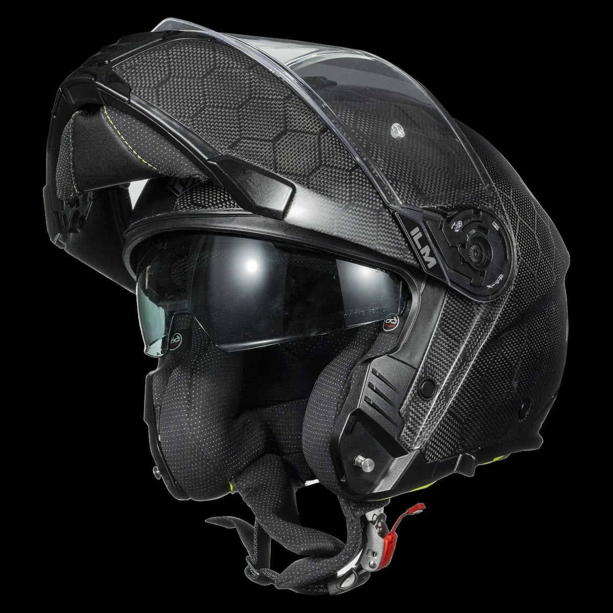 ILM Carbon Fiber Motorcycle Modular Helmets DOT ECE Model MF529F