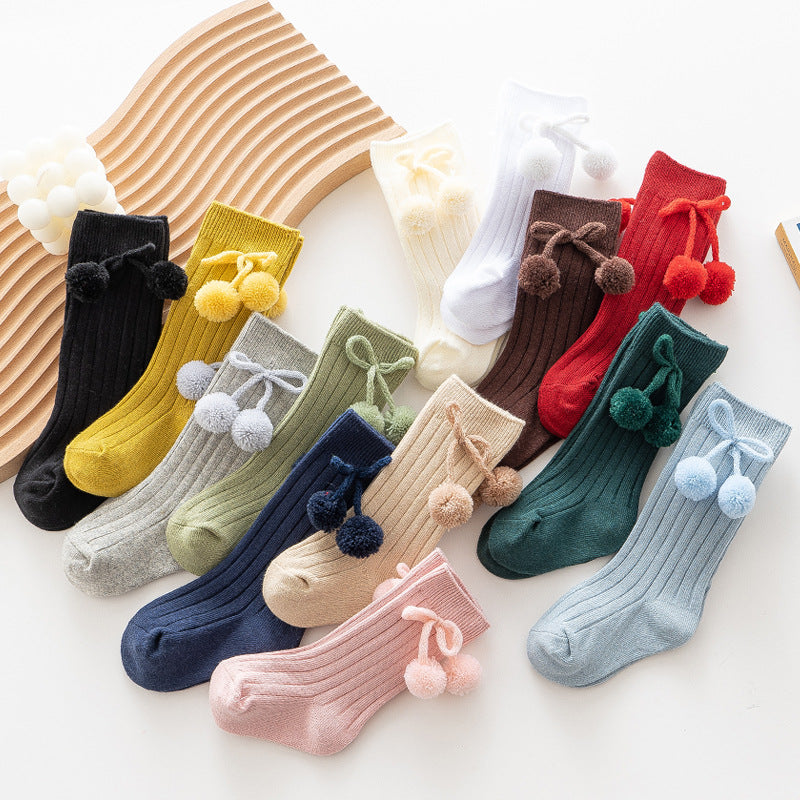Autumn and Winter Baby Socks For Boys and Girls Baby Cotton Warm Socks In Elegant Christmas Design for Baby Kids