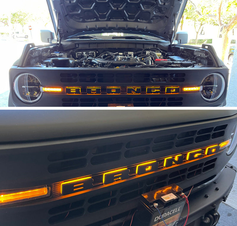 ORACLE Lighting Universal Illuminated LED Letter Badges - Matte Blk Surface Finish - R