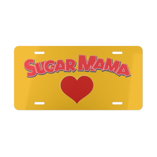 Sugar Mama Vanity License Plate