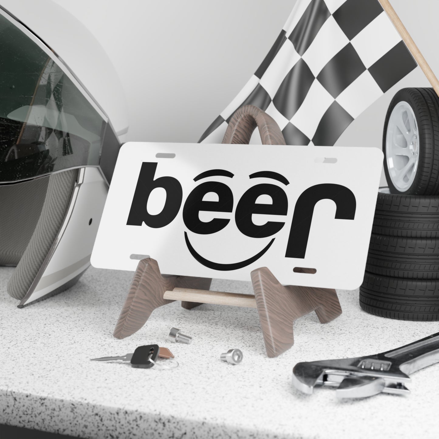 Jeep Beer Spoof Vanity License Plates