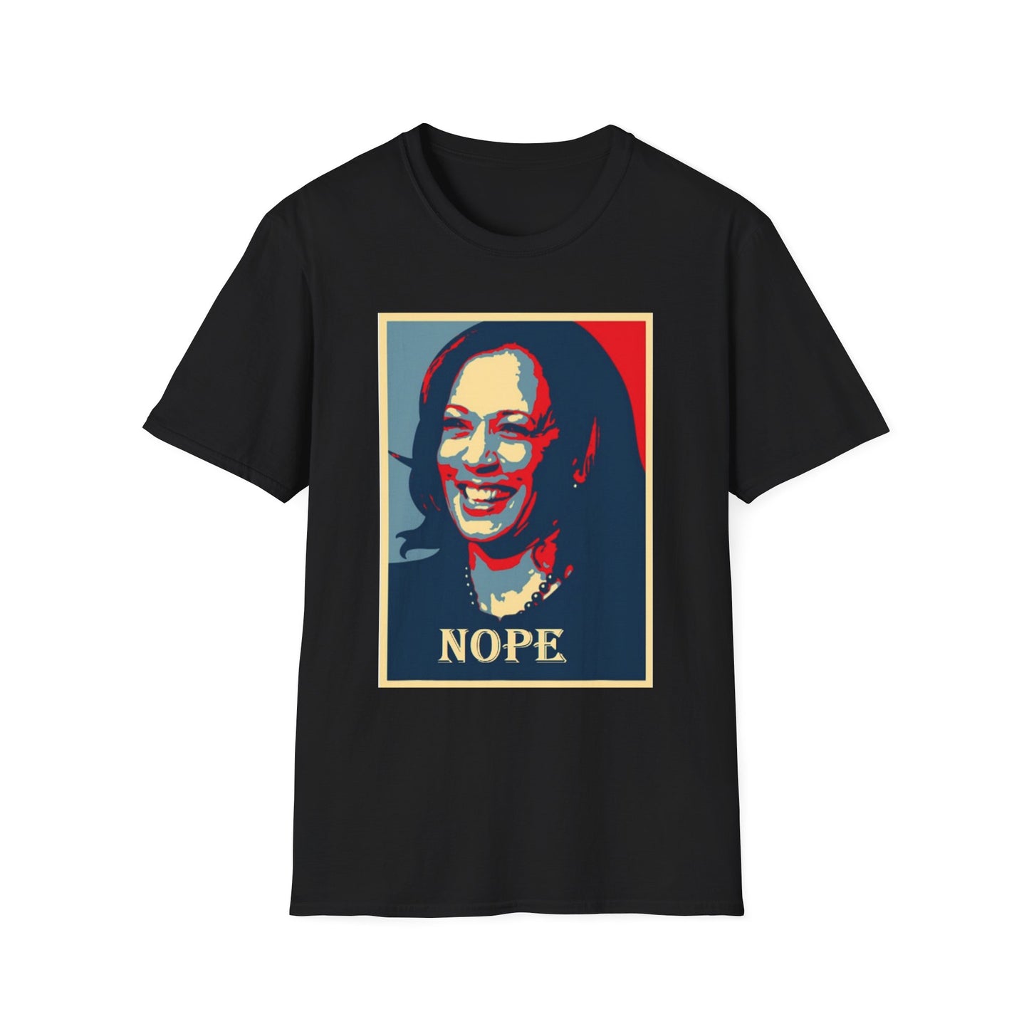 Kamala Harris NOPE Unisex Softstyle T-Shirt