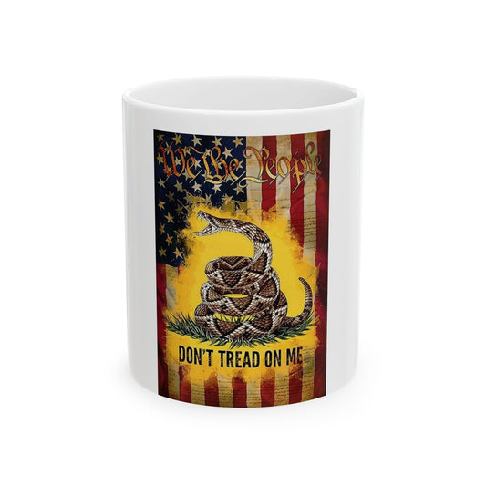 We The People Don't Tread On Me 11 Oz. Ceramic Mug