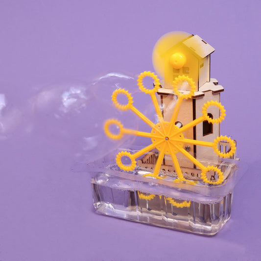 DIY Bubble Machine Kit – Educational STEM Toy for Kids