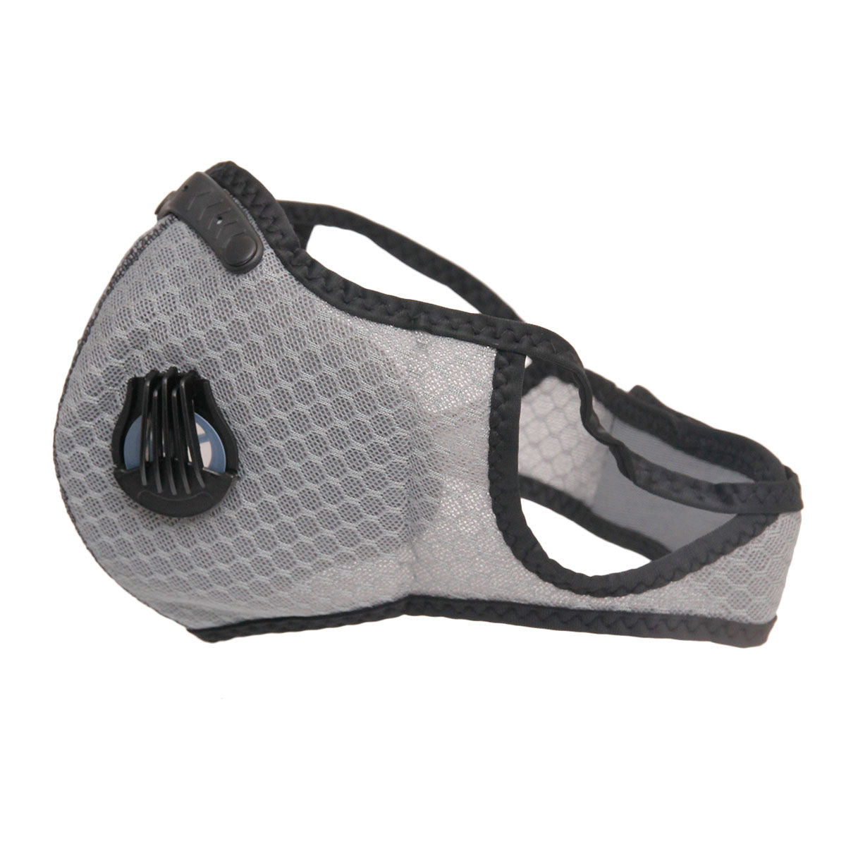 Gray Mesh Sports Mask