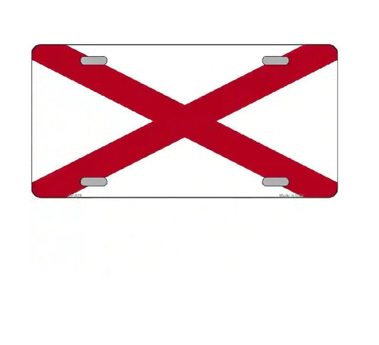 Alabama Flag license plate