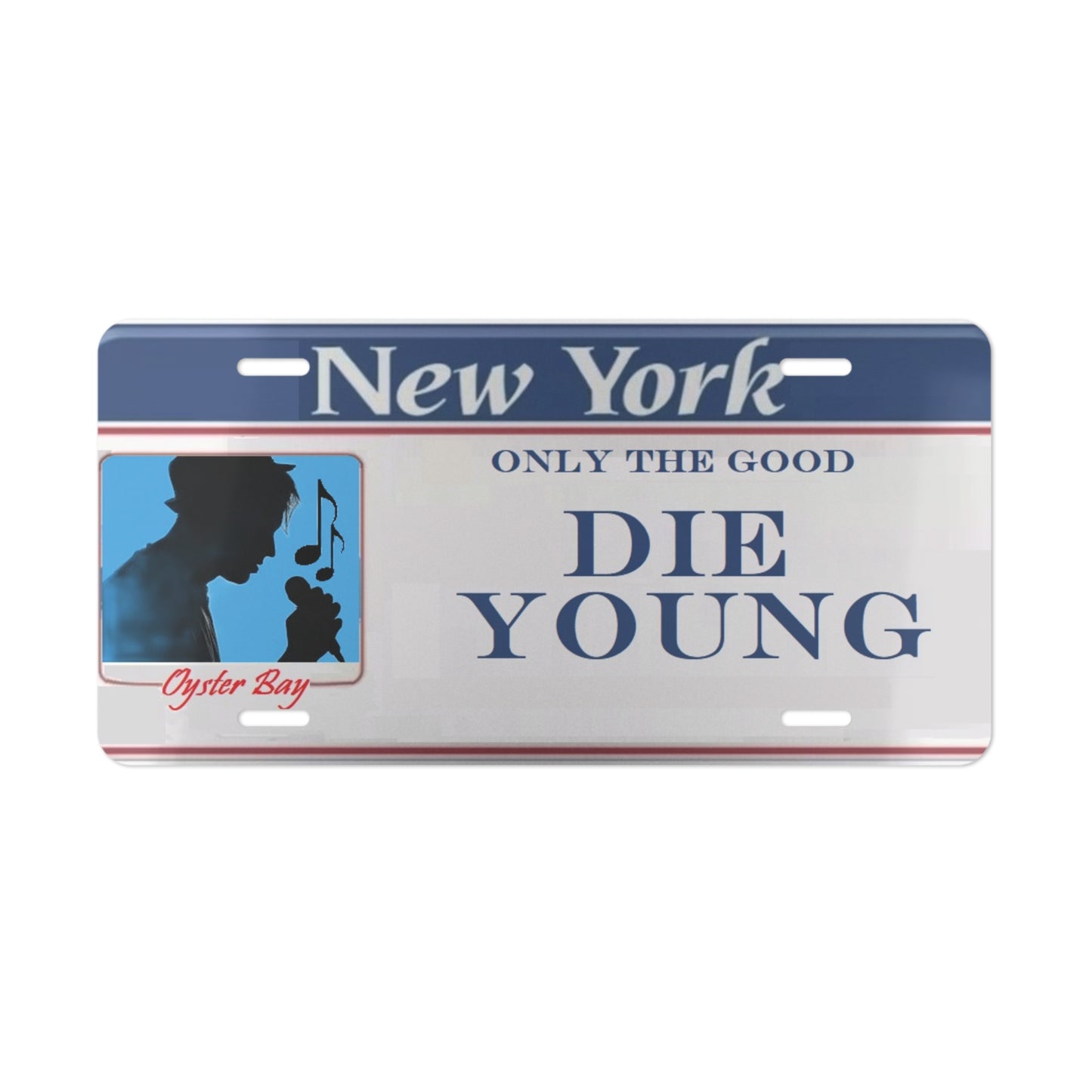 Only The Good Die Young Vanity License Plate
