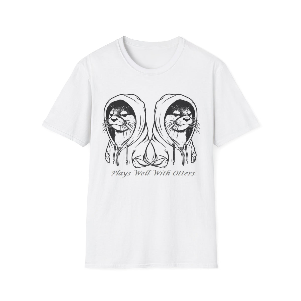 Plays Well With Otters Graphic T-Shirt