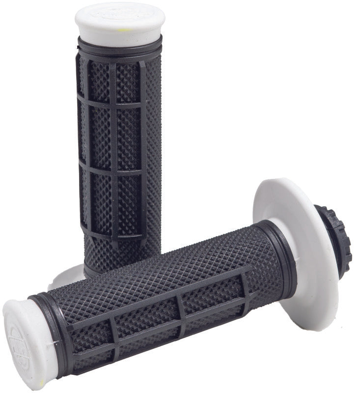 ProTaper Pro Series Clamp On 1/2 Waffle White/Black