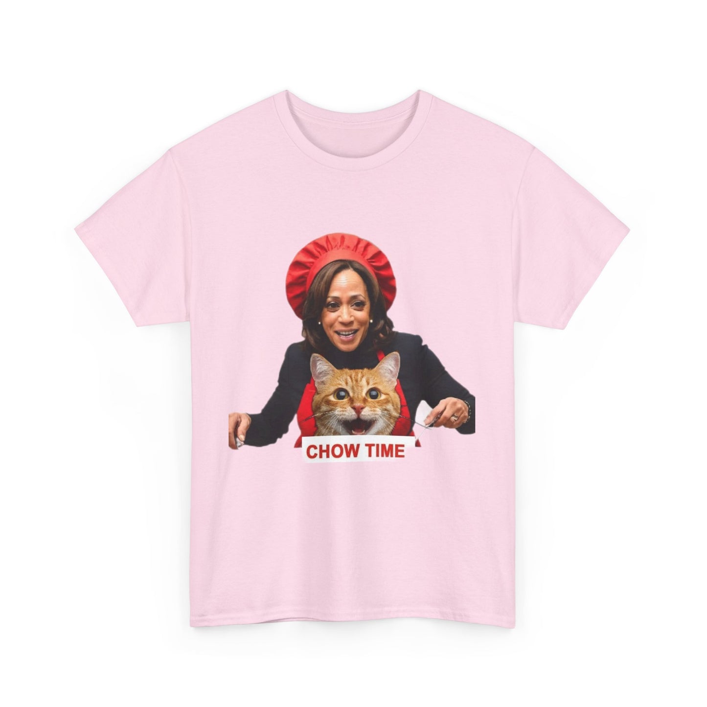 Kamala Harris Chow Time Unisex Heavy Cotton Tee