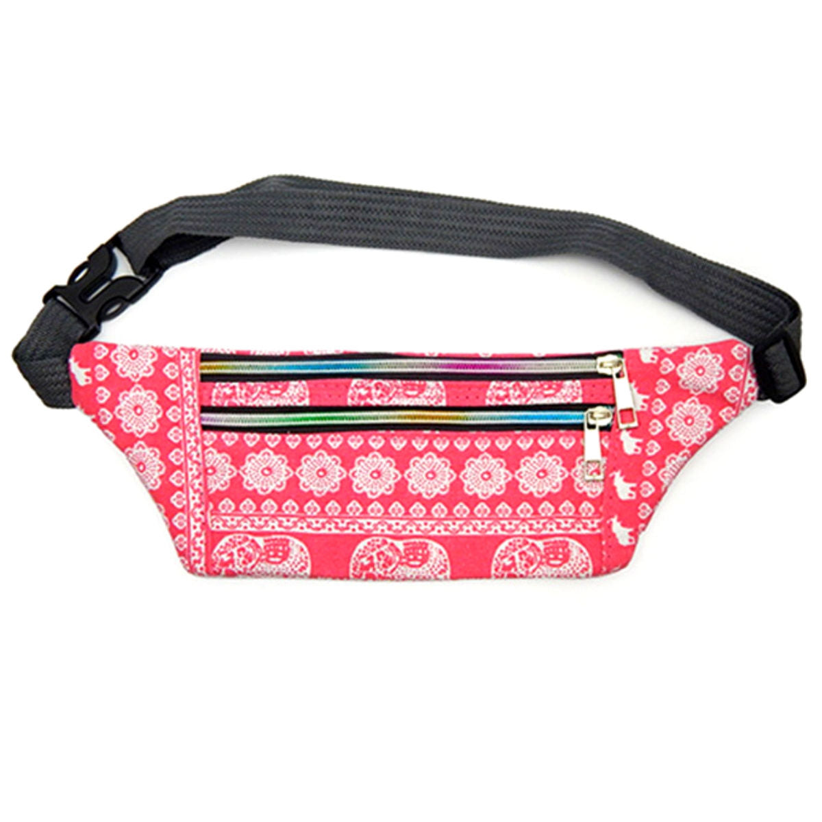 Pink Elephant Boho Fanny