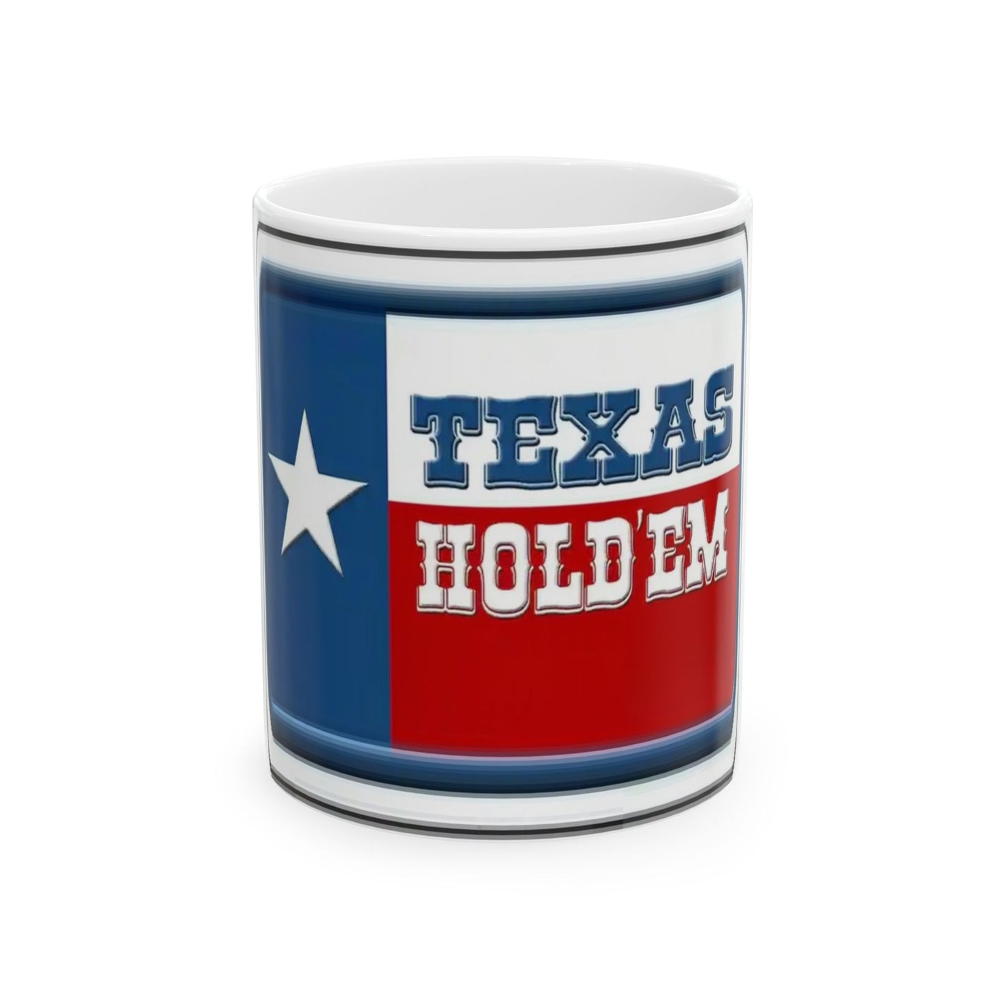 Texas Holdem Ceramic Mug