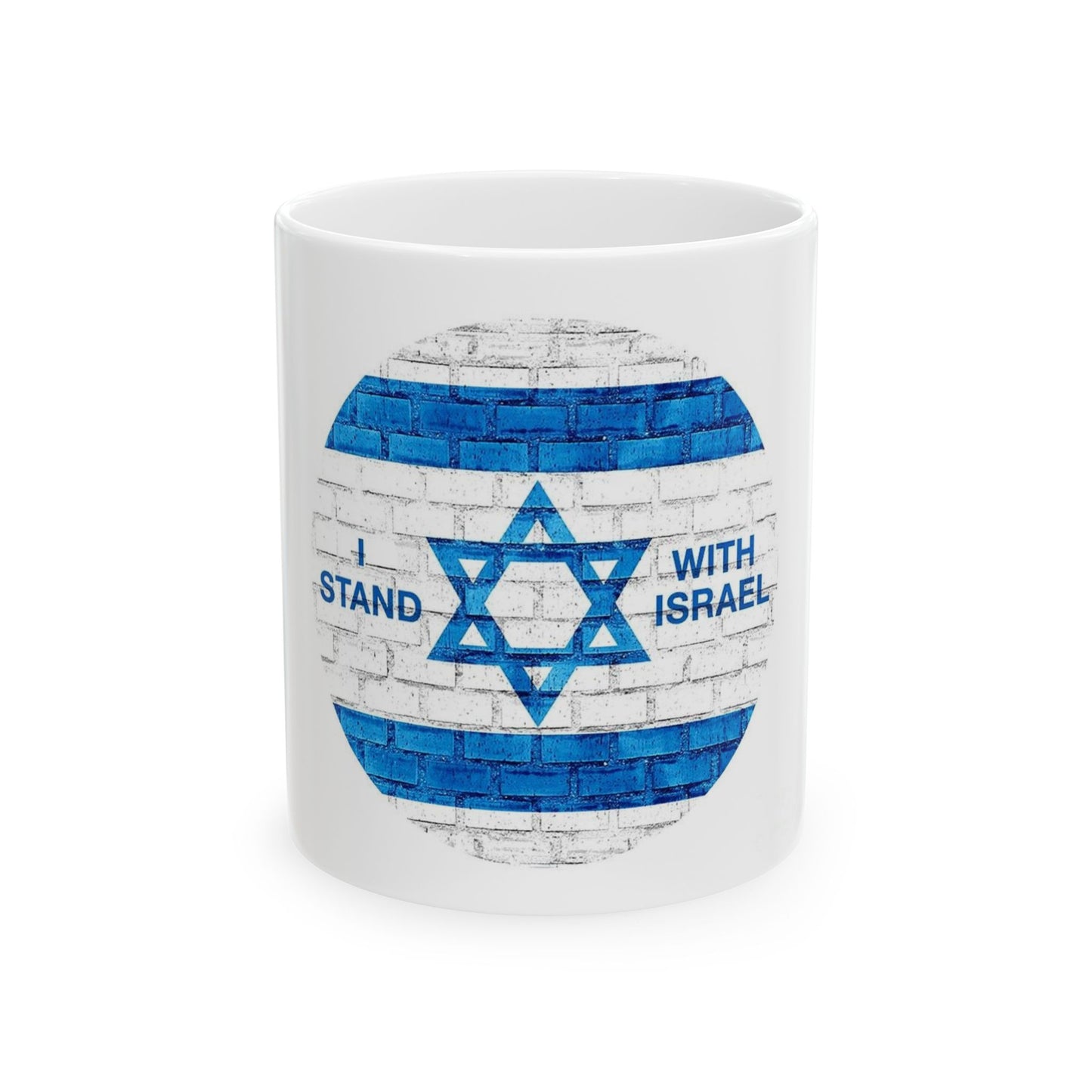 I Stand With Israel 11 Oz. Ceramic Mug