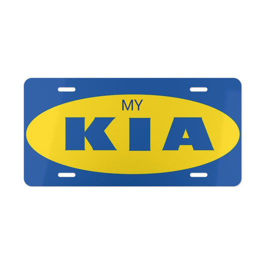 My KIA - Not IKEA Vanity License Plate