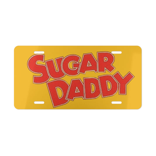 Sugar Daddy Vanity License Plate