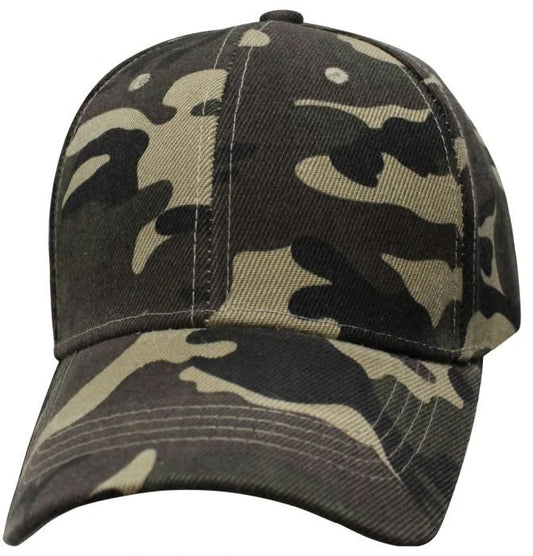 Military Green Camo Cap