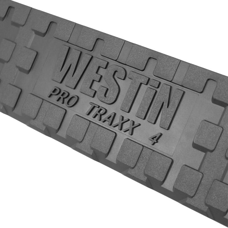 Close-up of a Westin Pro Traxx 4 mat with prominent branding.