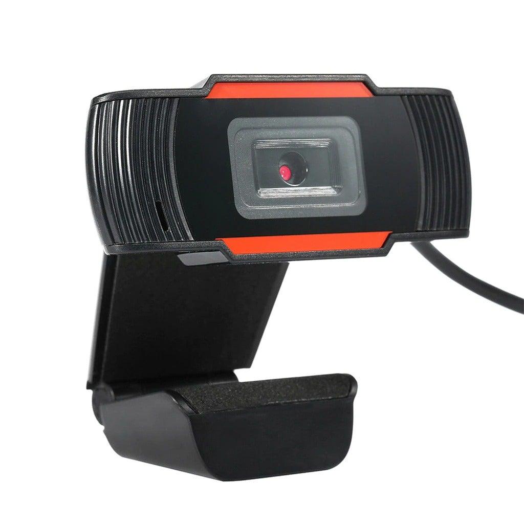 720p HD Webcam with Mic Rotatable PC Desktop Web Camera Cam Mini Computer WebCamera Cam Video Recording Work Video Calling and Recording For Camera Desktop OR Laptop Gaming Conferencing & Working