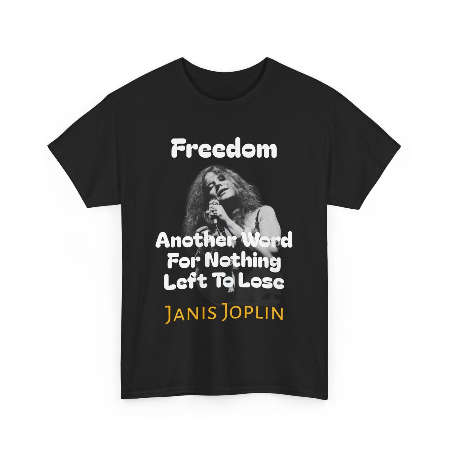 Janis Joplin Freedom Tee Shirt