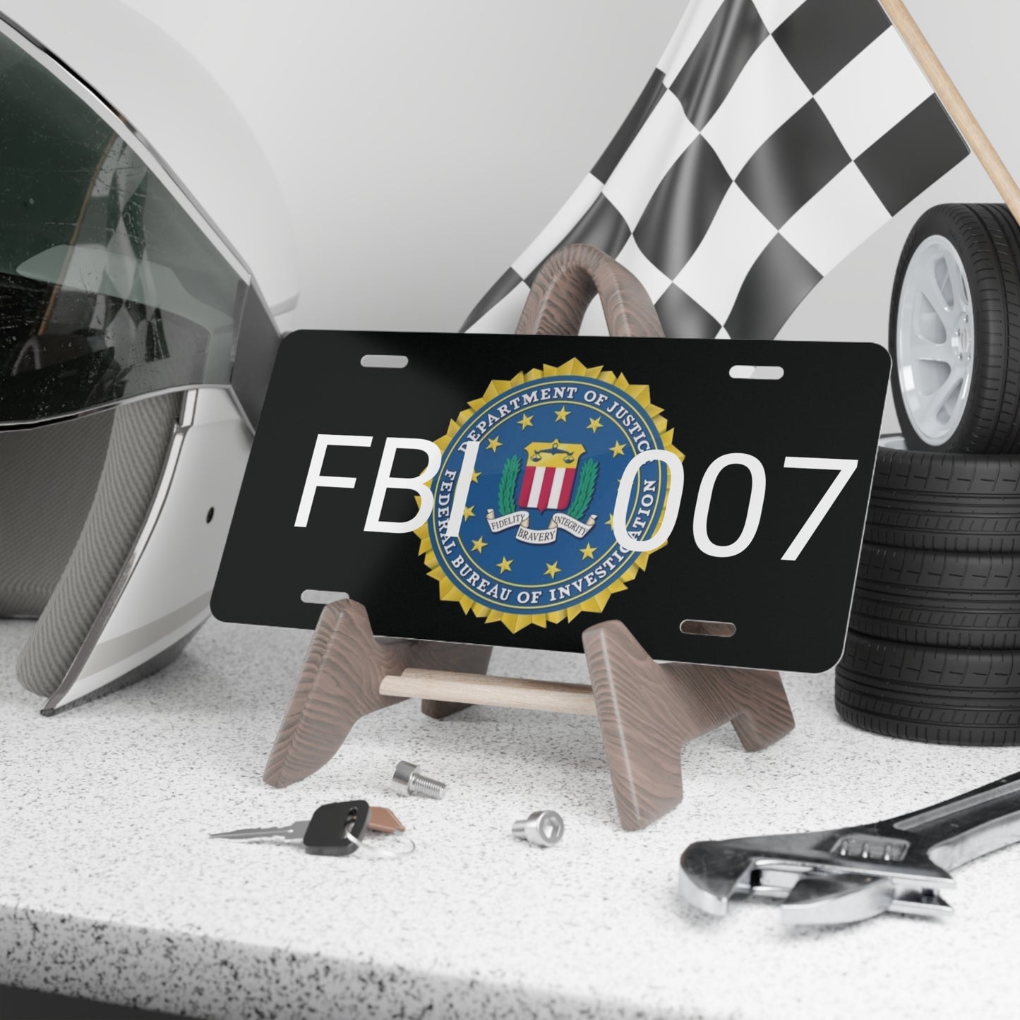 FBI - 007 Vanity License Plate