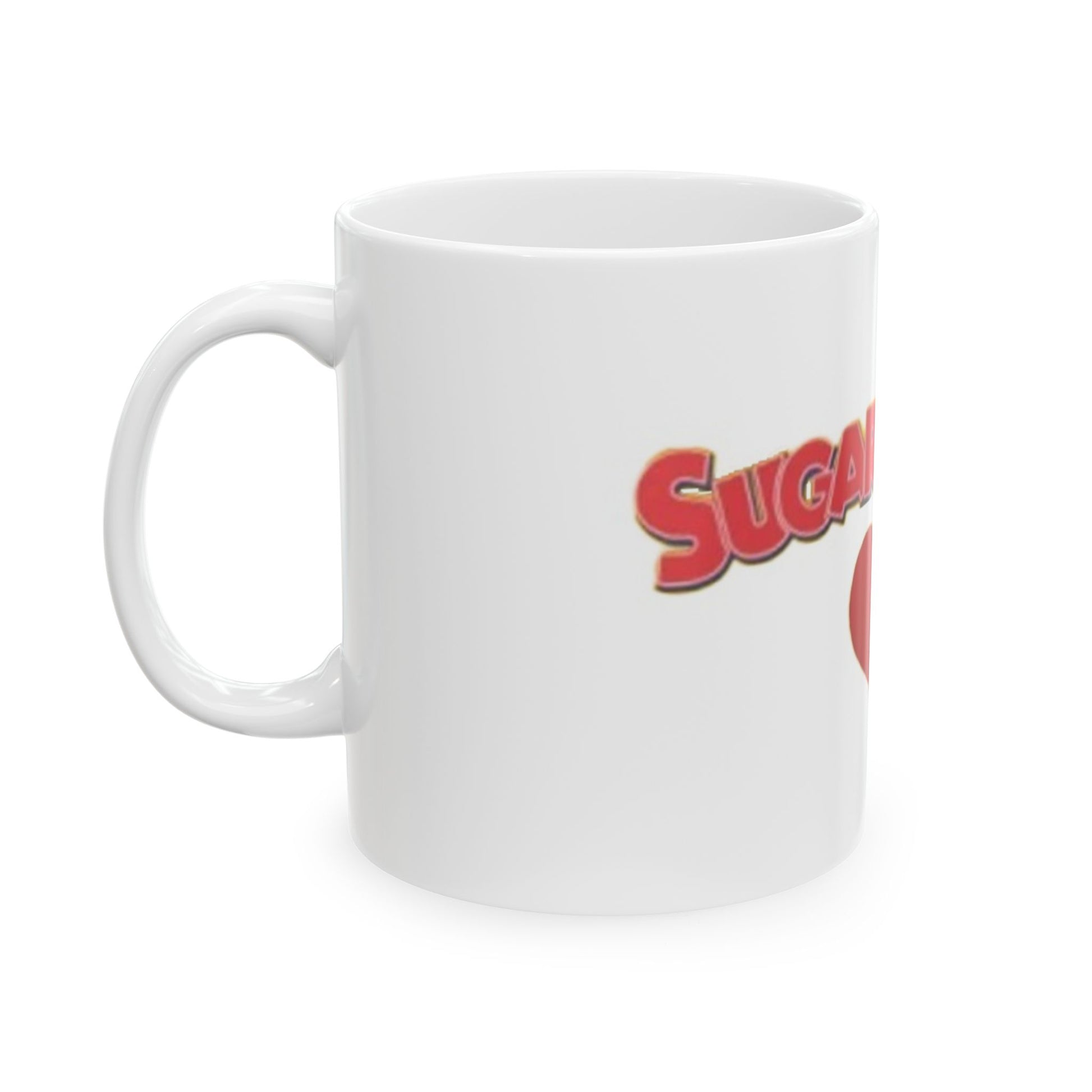 Right Side View Sugar Mama Ceramic Mug,