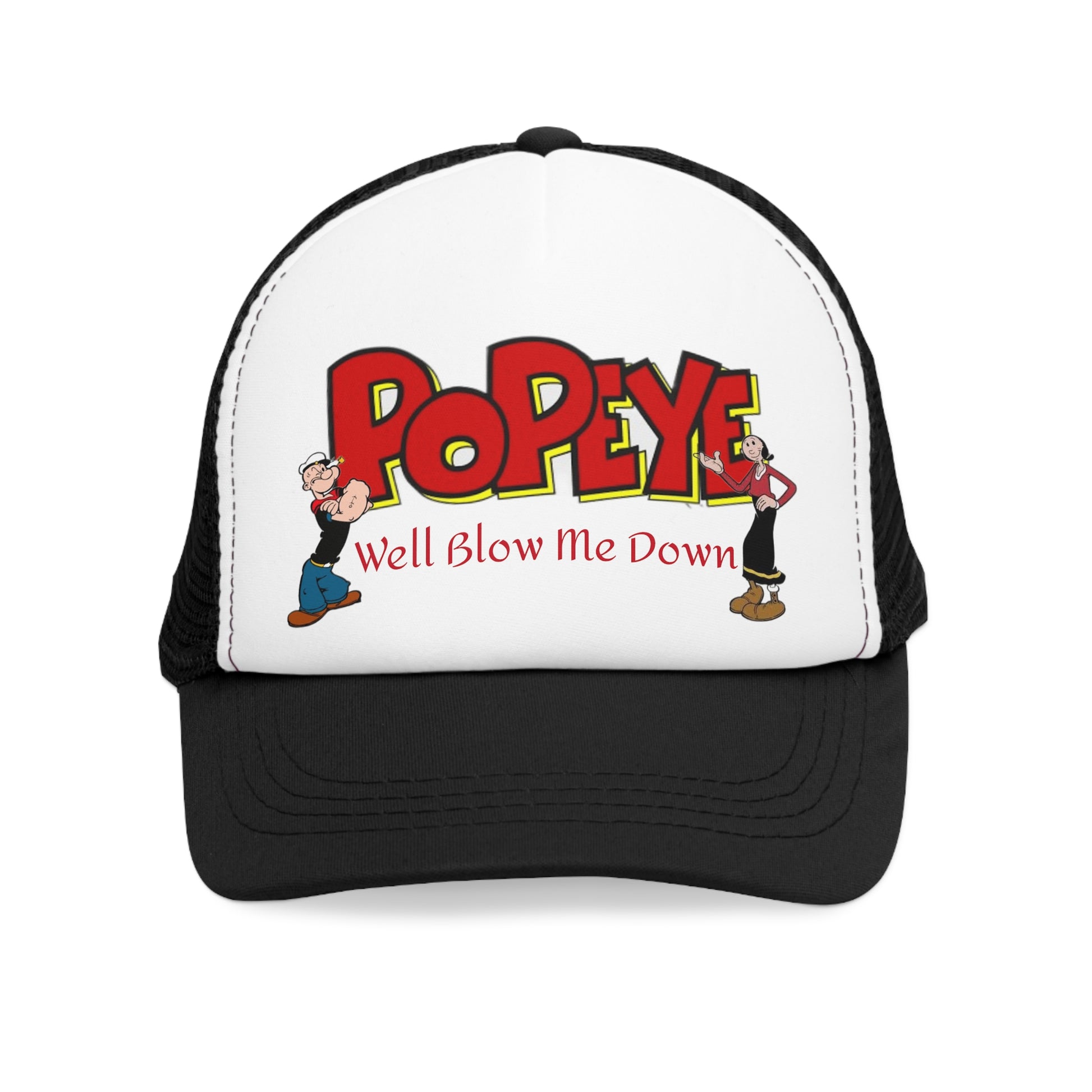 Popeye 'Well Blow Me Down' Mesh Cap