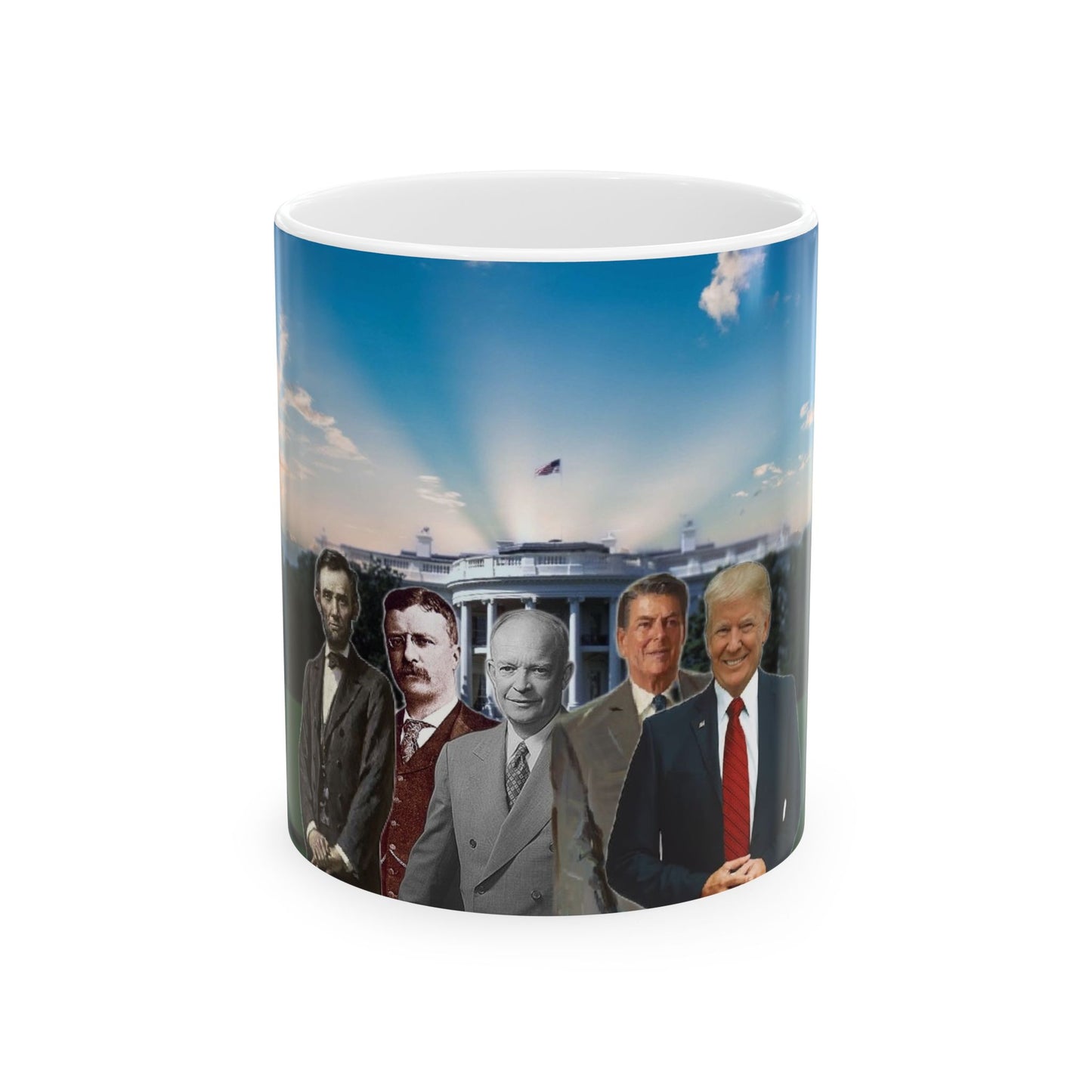 Republican Presidents Ceramic Mug Lincoln To Trump