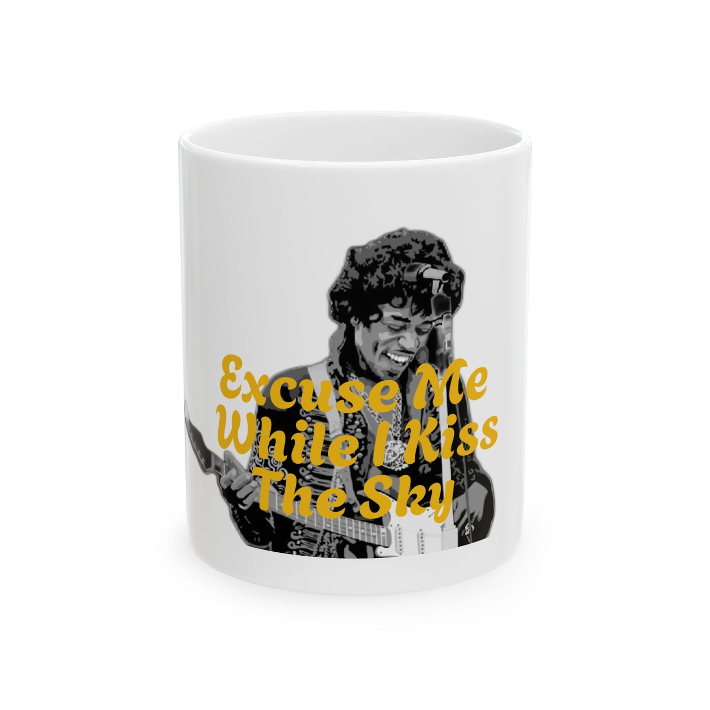 Jimi Hendrix Purple Haze Ceramic Mug